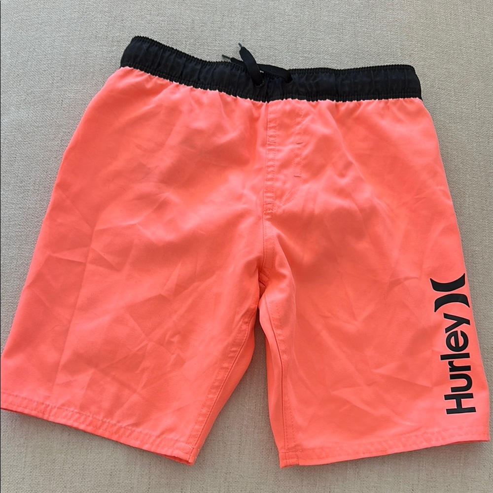 Hurley Neon Orange Board Shorts